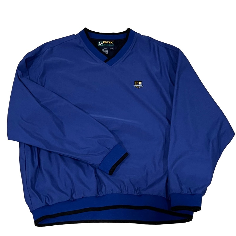 Eddie Bauer, Blue, Golf Windbreaker, Size Large, 786 - Picture 2 of 6